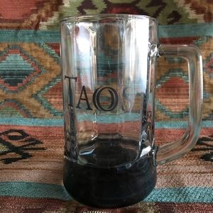 Smoked Glass Taos Beer Mug